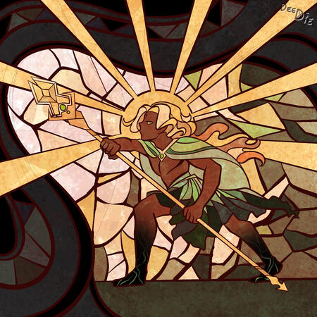 Stained Glass Digital Art